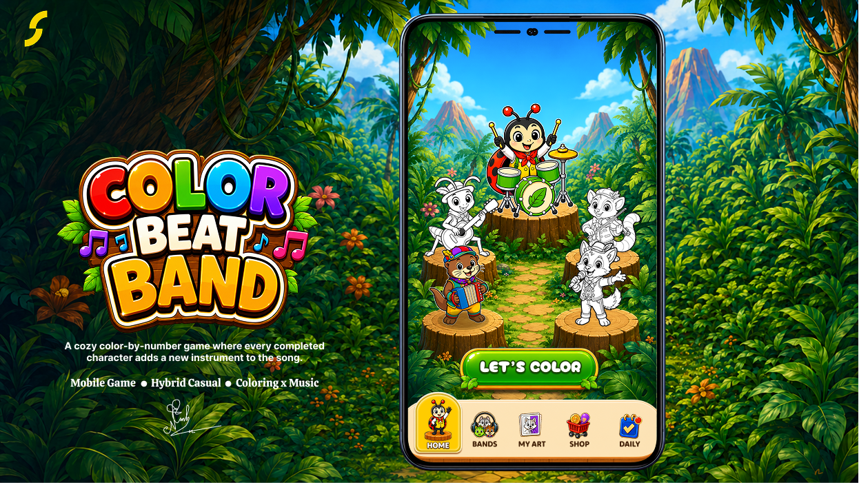 Color Beat Band gameplay screenshot